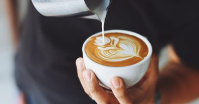 Nyd En Lækker Kop Kaffe Til Eftermiddagskaffen